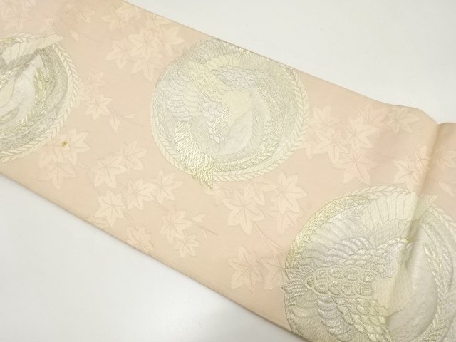 Japanese Kimono / Antique / Fukuro Obi Silk